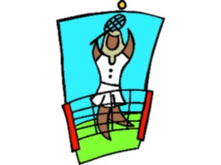 Sticker Custom Preview Image #121327 Sports Cartoons Tennis112