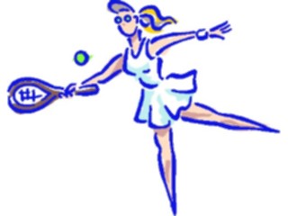 Sticker Custom Preview Image #121328 Sports Cartoons Tennis113