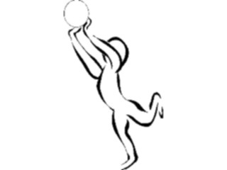 Sticker Custom Preview Image #121388 Sports Cartoons Volleyball21