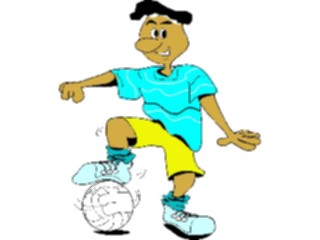 Sticker Custom Preview Image #121392 Sports Cartoons Volleyball25