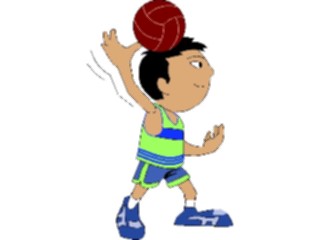 Sticker Custom Preview Image #121409 Sports Cartoons Volleyball42