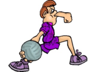 Sticker Custom Preview Image #121418 Sports Cartoons Volleyball51