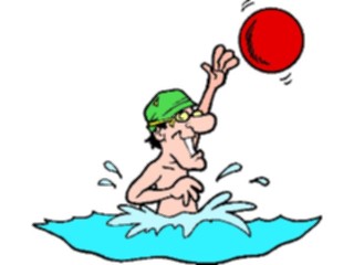 Sticker Custom Preview Image #121442 Sports Cartoons Water Polo6