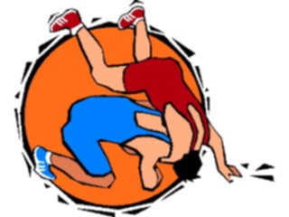 Sticker Custom Preview Image #121460 Sports Cartoons Wrestling1