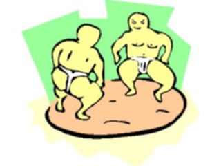 Sticker Custom Preview Image #121469 Sports Cartoons Wrestling Sumo1