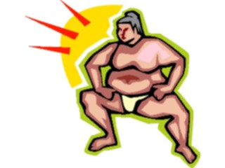 Sticker Custom Preview Image #121471 Sports Cartoons Wrestling Sumo3