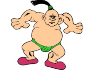 Sticker Custom Preview Image #121472 Sports Cartoons Wrestling Sumo4