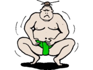 Sticker Custom Preview Image #121473 Sports Cartoons Wrestling Sumo5