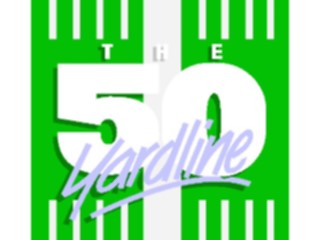 Sticker Custom Preview Image #121510 Sports Football50 Yard Line