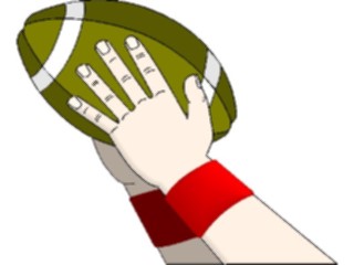 Sticker Custom Preview Image #121553 Sports Football Catching Ball