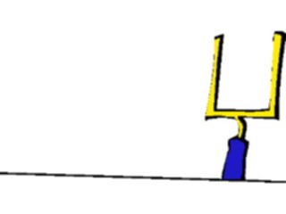 Sticker Custom Preview Image #121578 Sports Football Goal Post2