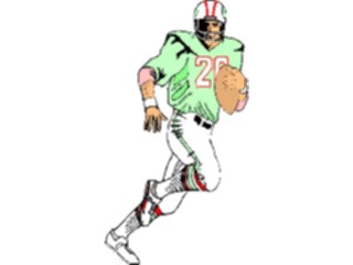 Sticker Custom Preview Image #121610 Sports Football Player02