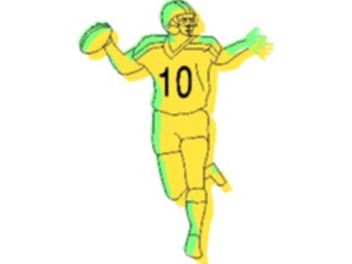 Sticker Custom Preview Image #121643 Sports Football Player35