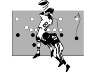 Sticker Custom Preview Image #121671 Sports Football Receiver Coverage2