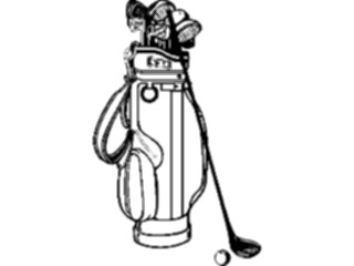 Sticker Custom Preview Image #121694 Sports Golf Bag Clubs5