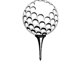 Sticker Custom Preview Image #121711 Sports Golf Ball Tee4