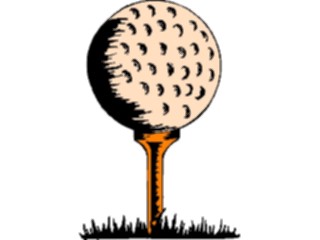 Sticker Custom Preview Image #121714 Sports Golf Ball Tee7