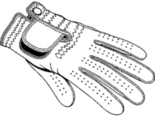 Sticker Custom Preview Image #121781 Sports Golf Glove