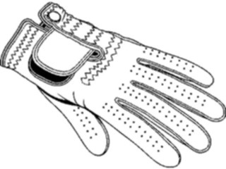 Sticker Custom Preview Image #121781 Sports Golf Glove