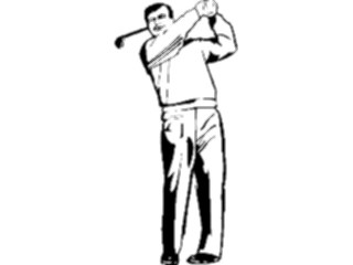 Sticker Custom Preview Image #121789 Sports Golf Golfer03