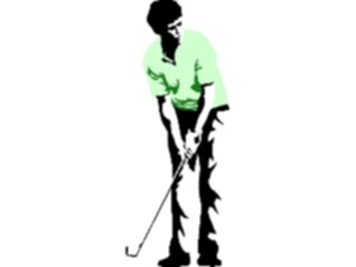 Sticker Custom Preview Image #121791 Sports Golf Golfer05