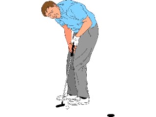 Sticker Custom Preview Image #121793 Sports Golf Golfer07