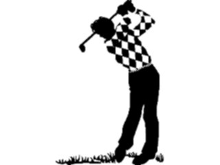 Sticker Custom Preview Image #121794 Sports Golf Golfer08