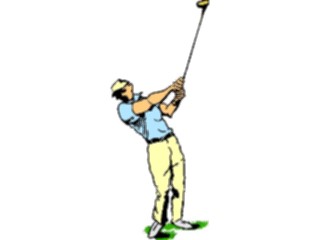 Sticker Custom Preview Image #121796 Sports Golf Golfer10