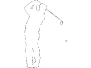 Sticker Custom Preview Image #121798 Sports Golf Golfer12