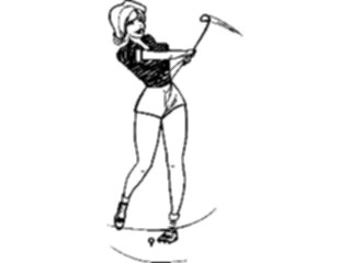 Sticker Custom Preview Image #121804 Sports Golf Golfer18