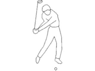 Sticker Custom Preview Image #121811 Sports Golf Golfer25