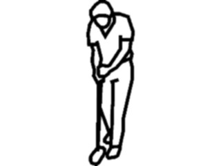 Sticker Custom Preview Image #121812 Sports Golf Golfer26