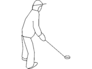 Sticker Custom Preview Image #121814 Sports Golf Golfer28