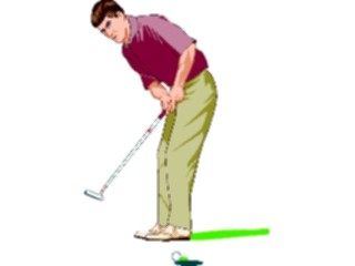 Sticker Custom Preview Image #121816 Sports Golf Golfer30