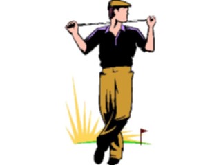 Sticker Custom Preview Image #121818 Sports Golf Golfer32