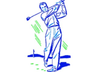 Sticker Custom Preview Image #121824 Sports Golf Golfer38