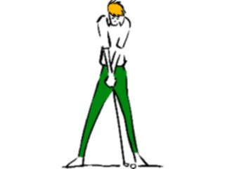 Sticker Custom Preview Image #121825 Sports Golf Golfer39