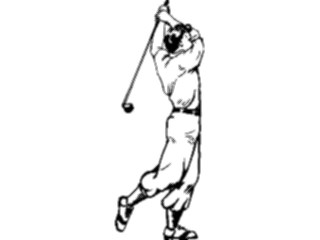 Sticker Custom Preview Image #121828 Sports Golf Golfer42