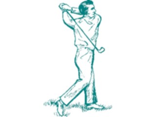 Sticker Custom Preview Image #121846 Sports Golf Golfer60