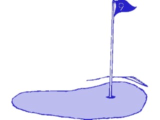 Sticker Custom Preview Image #121857 Sports Golf Hole04