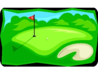 Sticker Custom Preview Image #121859 Sports Golf Hole06