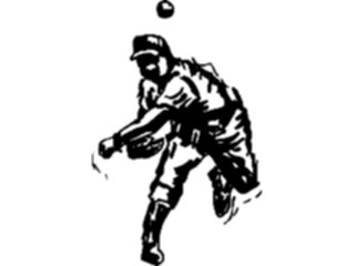 Sticker Custom Preview Image #121917 Sports Line Art Baseball Pitcher9