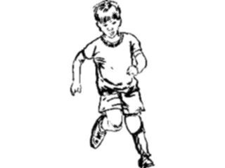 Sticker Custom Preview Image #121951 Sports Line Art Child Athlete1