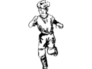 Sticker Custom Preview Image #121952 Sports Line Art Child Athlete2