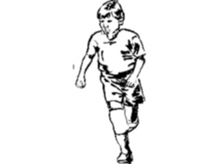 Sticker Custom Preview Image #121953 Sports Line Art Child Athlete3