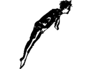 Sticker Custom Preview Image #121958 Sports Line Art Diver05