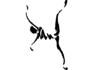 Sticker Custom Preview Image #122036 Sports Line Art Gymnast19