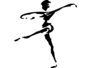 Sticker Custom Preview Image #122039 Sports Line Art Gymnast22