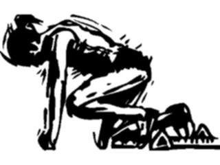 Sticker Custom Preview Image #122177 Sports Line Art T F Runner15