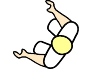 Sticker Custom Preview Image #122293 Sports Other Athlete Top View1